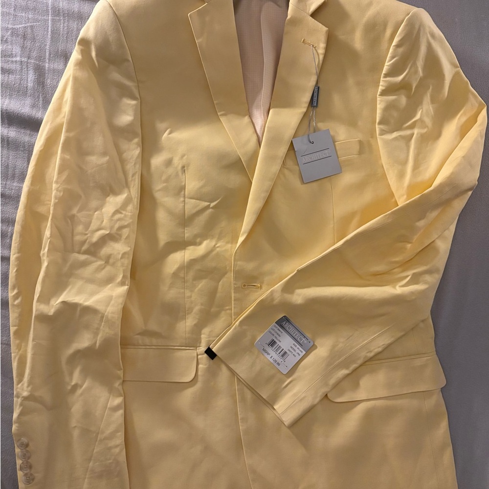 Architect Yellow Sport Coat Modern Tailoring